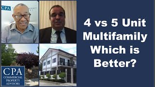 4 vs 5 Unit Multifamily Which is Better [upl. by Sinnal542]