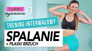 TURBO WYZWANIE 7 HIIT spalanie  brzuch 🔥 Monika Kołakowska [upl. by Inness451]