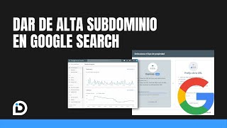 Como dar de alta subdominio en search console 2021 [upl. by Airbma285]