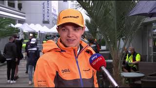 F1 2023 Austrian GP Lando Norris Post Race Interview [upl. by Ijies]