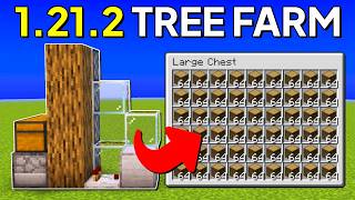 Minecraft Tree Farm 1212 [upl. by Dewie]