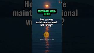 How can one maintain emotional wellbeing🫠motivation shorts psychologyfacts [upl. by Brace]