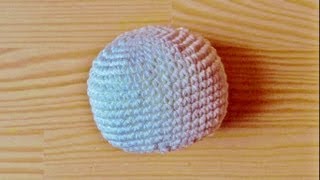 Footbag crochet tutorial [upl. by Micki709]