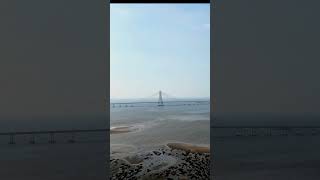 Bandra Worli Sea Link djimini3pro mumbai dronevideo [upl. by Lusar44]