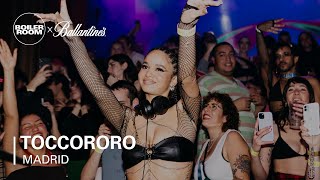 Toccororo  Boiler Room x Ballantines True Music Madrid [upl. by Winikka]