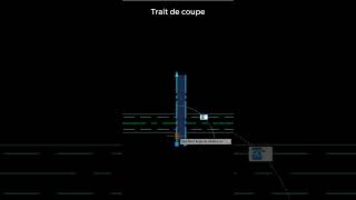 Trait de coupe autocad [upl. by Libbey]