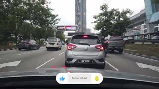 Drive from Velocity Sales Gallery to Cheras Sentral [upl. by Guglielma]