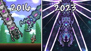 The Evolution of Devourer of Gods Terraria Calamity Mod [upl. by Yvonner]