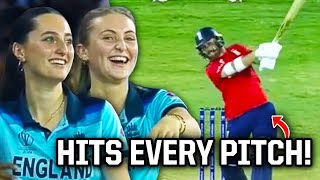 Phil Salt smashes every ball of the over for a boundary a breakdown [upl. by Ahtnamys]