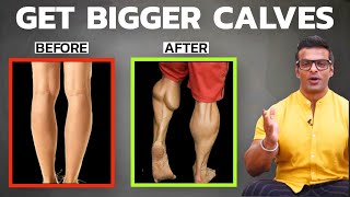 3 Best Massive Calf Workouts  How to Get Bigger Calves  Yatinder Singh [upl. by Eniarda184]