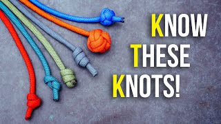 6 Single Strand Stopper Knots You Should Know [upl. by Airdua]