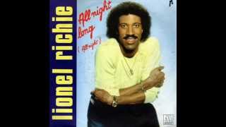 Lionel Richie  All Night Long All Night Instrumental [upl. by Akihsal]