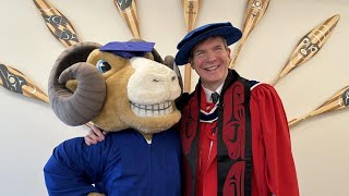 Countdown to Convocation 2024 with Camosun College President and Rampage [upl. by Ellednahc]