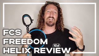 FCS Freedom Helix Leash Review  Worth The Price Tag 😱  Stoked For Travel [upl. by Swaine884]