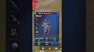 50 KD 🥵PHARAOH XSUIT LEVEL 6 🥴WITH M4 GLACIER MAX 🥶HACKER IN MY LOBBY shorts ytshorts bgmi [upl. by Roda]