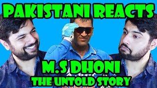 Pakistani Reacts to MS Dhoni  The Untold Story  Official Trailer [upl. by Engracia]