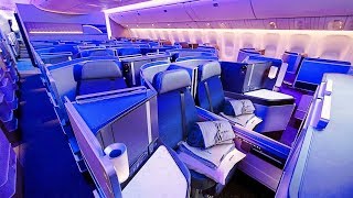 Impressive Flight in UNITED POLARIS Business Class 777300ER Review San Francisco to Frankfurt [upl. by Whitson]