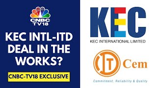 KEC International Likely Frontrunner To Acquire Promoter Stake In ITD Cementation Sources CNBC TV18 [upl. by Balthazar]