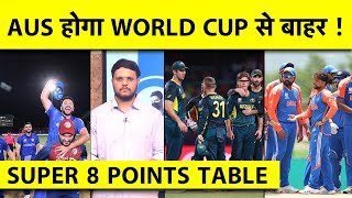 T20 WORLD CUP AUS हो सकता है WC से बाहर AFG की जीत के बाद IND पर नजरें Points Table में हलचल [upl. by Norak366]