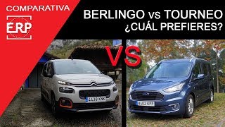 Citroen Berlingo VS Ford Tourneo Connect COMPARATIVA A FONDO [upl. by Sibel432]