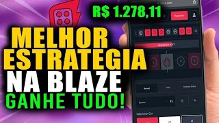 ESTRATÃ‰GIA COM 100 DE ASSERTIVIDADE NO BRANCO âšªâœ… NA BANCA DA BLAZER JOGA NO DOUBLE ðŸ”´âš« [upl. by Roselin]