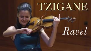 Patricia Cordero  RAVEL Tzigane Rhapsodie de concert for Violin amp Piano [upl. by Elijah]