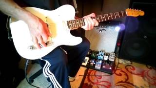 Onamac Broadcaster Nocaster Tele PU Demo  63 Fender Tele [upl. by Nnahs]