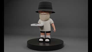 character design in blender for beginners [upl. by Alilad]