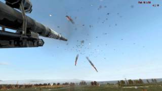 ArmA2  FlaK18 vs C47 Massive AntiAir [upl. by Ebbie]