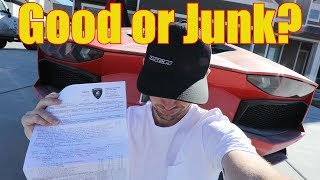 First Major REPAIR Bill on my Lamborghini Aventador [upl. by Chase]