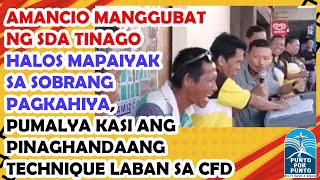 Pinaghandaang technique ni Amancio Manggubat HINDI UMUBRA [upl. by Harrak]