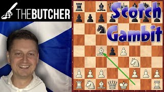 Chess Opening Scotch Gambit  MorphyAnderssen Variation [upl. by Patrizio872]