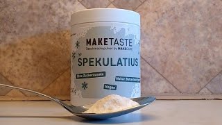 TasteTest Make Cake Geschmackspulver 🎄 Spekulatius 🎄 [upl. by Onez]