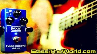 MXR M288 BASS OCTAVE DELUXE DEMO  BassTheWorldcom [upl. by Yznyl322]