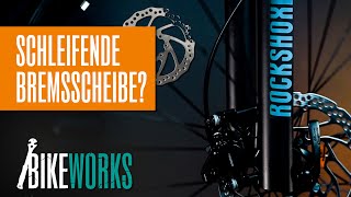 Bremsscheibe schleift beim fahren  SCHNELL amp EINFACH beheben  Bikeworks 4  LiquidLifecom [upl. by Ariet]