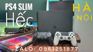 PS4 Setup nhanh bộ PS4 SLIM héc 1TB 2 tay cho bạn khách ở HÀ NỘI [upl. by Sirrom232]