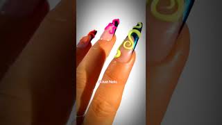 Top 10 Nail Art CompilationAcrylic Nail Art at Home viralacrylicnailnailart [upl. by Godric]