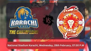 KARACHI vs ISLAMABAD PSL 2024 14th MATCH PREDICTION [upl. by Ardnyk]