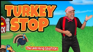 Thanksgiving Songs for Kids ♫ Brain Breaks ♫ Kids Move amp Freeze Dance ♫ By The Learning Station [upl. by Anitsud]