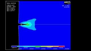 Fatigue Crack Propagation with Contact effect [upl. by Amsirahc]