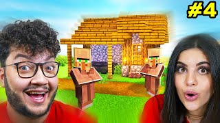 وأخيراً لقينا قرية 🤩  Minecraft [upl. by Ruphina]