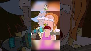 Rick saves Summer from death😲 rickandmorty shorts [upl. by Nadya735]