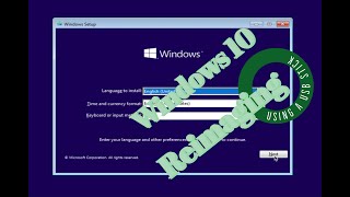 Reimage Windows 10 with Rufus  2022 [upl. by Addi]