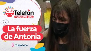 ¡LECCIÓN DE VIDA La increíble historia de superación de Antonia Soto en Teletón 2023 [upl. by Ajup]