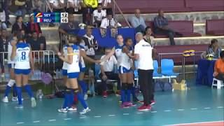 Jeux des Iles de LOcean Indien 2019  Volley Ball Féminin Seychelles v Réunion [upl. by Ahtnamas]