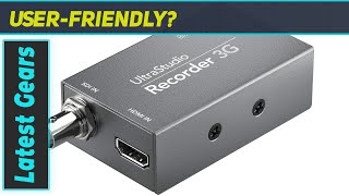 Blackmagic Design UltraStudio Recorder 3G Unmatched Portable Video Capture Power [upl. by Annasus812]