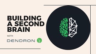 Building a Second Brain with Dendron [upl. by Minne945]