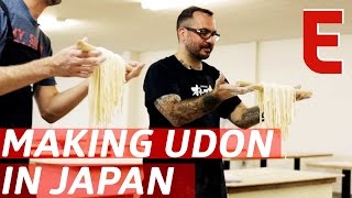 Making Udon From Scratch With A MichelinStarred Chef — The Udon Show [upl. by Renick]