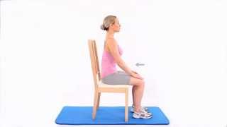 How to do a pelvic tilt sitting [upl. by Frost]