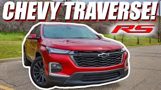 2022 Chevy Traverse Car Review  Should you BUY the RESTYLED Chevy Traverse over a Kia Telluride [upl. by Aihselat93]